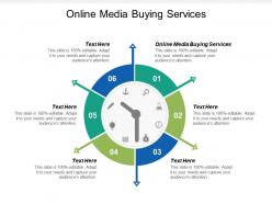 Online media buying services ppt powerpoint presentation icon ideas cpb