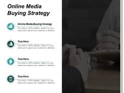 Online media buying strategy ppt powerpoint presentation gallery templates cpb