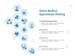 Online medical appointment booking ppt powerpoint presentation professional gallery