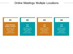 Online meetings multiple locations ppt powerpoint presentation model format ideas cpb