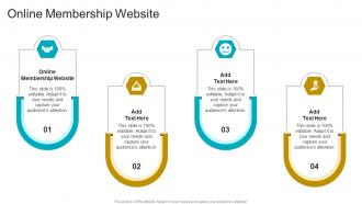Online Membership Website In Powerpoint And Google Slides Cpb
