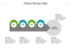Online money help ppt powerpoint presentation pictures themes cpb
