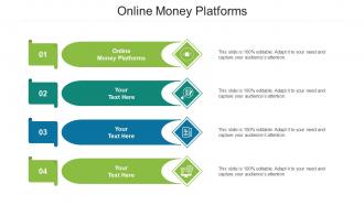 Online Money Platforms Ppt Powerpoint Presentation Portfolio Ideas Cpb