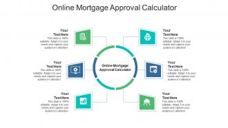 Online mortgage approval calculator ppt powerpoint presentation outline background image cpb
