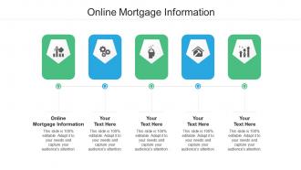 Online mortgage information ppt powerpoint presentation pictures deck cpb