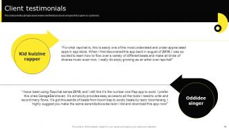 Online Music Distribution Firm Investor Funding Elevator Pitch Deck Ppt Template Image Good