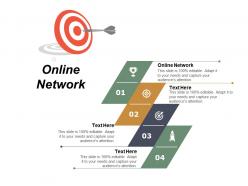 Online network ppt powerpoint presentation ideas visuals cpb