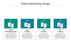 Online networking groups ppt powerpoint presentation styles maker cpb