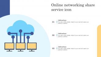 Online Networking Share Service Icon