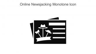 Online Newsjacking Monotone Icon In Powerpoint Pptx Png And Editable Eps Format