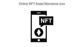 Online NFT Asset Monotone Icon In Powerpoint Pptx Png And Editable Eps Format