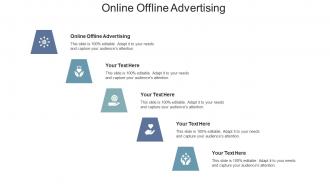 Online offline advertising ppt powerpoint presentation styles slides cpb