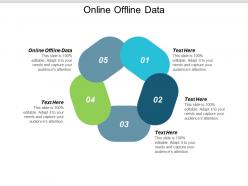 Online offline data ppt powerpoint presentation infographic template icon cpb