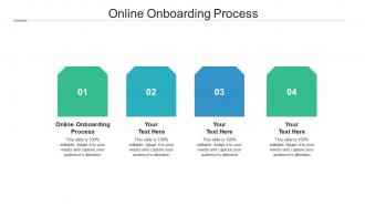 Online onboarding process ppt powerpoint presentation summary picture cpb