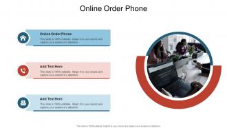 Online Order Phone In Powerpoint And Google Slides Cpb