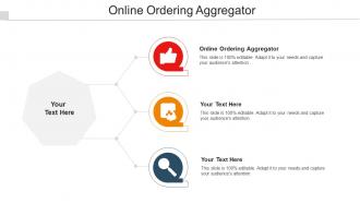 Online Ordering Aggregator Ppt Powerpoint Presentation Infographic Template Diagrams Cpb