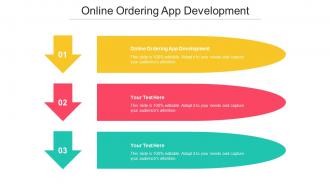 Online Ordering App Development Ppt Powerpoint Presentation File Background Designs Cpb