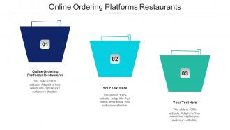 Online Ordering Platforms Restaurants Ppt Powerpoint Presentation Show Outline Cpb