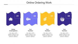 Online Ordering Work Ppt Powerpoint Presentation Icon Infographic Template Cpb