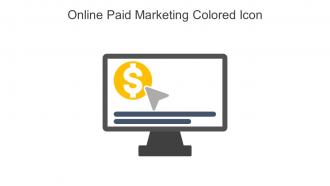 Online Paid Marketing Colored Icon In Powerpoint Pptx Png And Editable Eps Format
