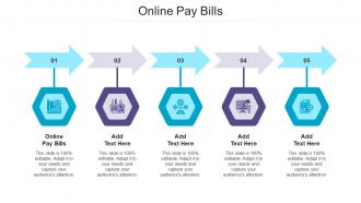 Online Pay Bills Ppt Powerpoint Presentation Icon Summary Cpb