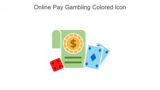 Online Pay Gambling Colored Icon In Powerpoint Pptx Png And Editable Eps Format
