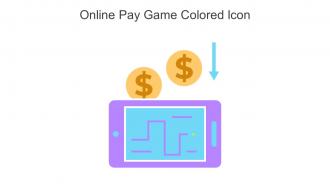 Online Pay Game Colored Icon In Powerpoint Pptx Png And Editable Eps Format