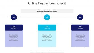 Online Payday Loan Credit In Powerpoint And Google Slides Cpb