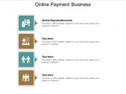 Online payment business ppt powerpoint presentation file portfolio cpb
