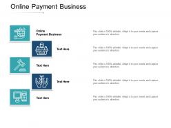 Online payment business ppt powerpoint presentation professional skills cpb