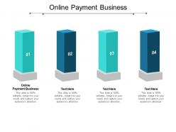 Online payment business ppt powerpoint presentation show graphics download cpb