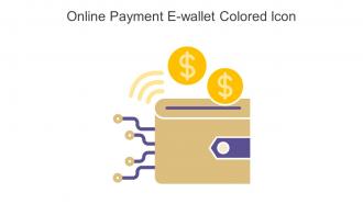 Online Payment E Wallet Colored Icon In Powerpoint Pptx Png And Editable Eps Format