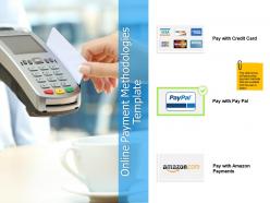 Online payment methodologies template strategy ppt powerpoint presentation file guide