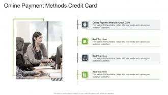 Online Payment Methods Credit Card In Powerpoint And Google Slides Cpb