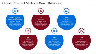 Online Payment Methods Small Business In Powerpoint And Google Slides Cpb