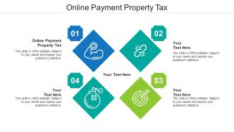 Online payment property tax ppt powerpoint presentation pictures graphics example cpb