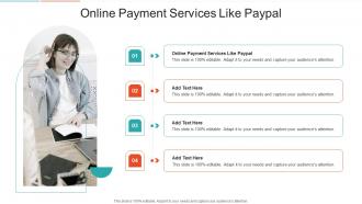 Online Payment Services Like Paypal In Powerpoint And Google Slides Cpb