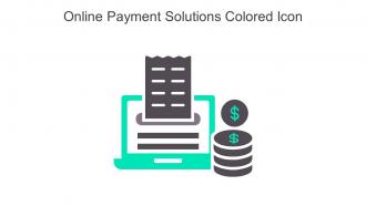 Online Payment Solutions Colored Icon In Powerpoint Pptx Png And Editable Eps Format