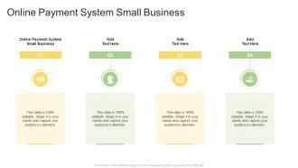 Online Payment System Small Business In Powerpoint And Google Slides Cpb