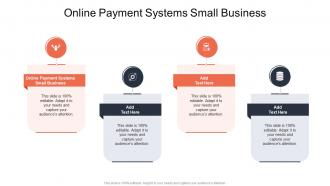 Online Payment Systems Small Business In Powerpoint And Google Slides Cpb