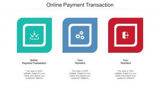 Online Payment Transaction Ppt Powerpoint Presentation Show Graphics Cpb