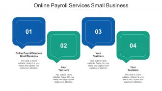 Online payroll services small business ppt powerpoint presentation ideas background images cpb