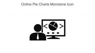 Online Pie Charts Monotone Icon In Powerpoint Pptx Png And Editable Eps Format