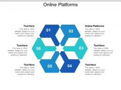 Online platforms ppt powerpoint presentation outline infographics cpb