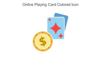 Online Playing Card Colored Icon In Powerpoint Pptx Png And Editable Eps Format