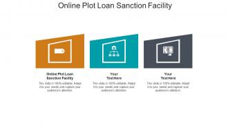 Online plot loan sanction facility ppt powerpoint presentation icon file formats cpb