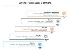 Online point sale software ppt powerpoint presentation infographics show cpb