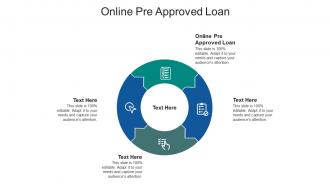 Online pre approved loan ppt powerpoint presentation ideas graphics cpb