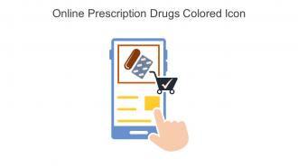 Online Prescription Drugs Colored Icon In Powerpoint Pptx Png And Editable Eps Format