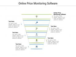 Online price monitoring software ppt powerpoint presentation slides icon cpb
